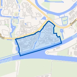 Kaart van Vogelbuurt