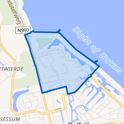 Kaart van Bornholm