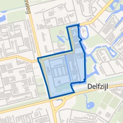 Kaart van Schrijversbuurt