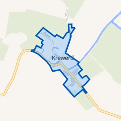 Kaart van Krewerd