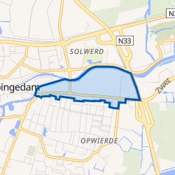 Kaart van Farmsumerweg