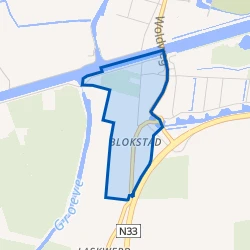 Kaart van Laskwerd