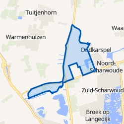 Kaart van Buitengebied Oudkarspel