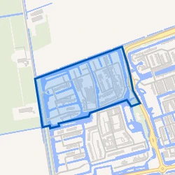 Kaart van Westerdel Noord