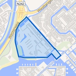 Kaart van Butterhuizen Zuid