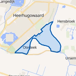 Kaart van Buitengebied 't Kruis