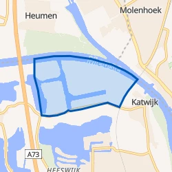 Kaartje van Katwijk havengebied