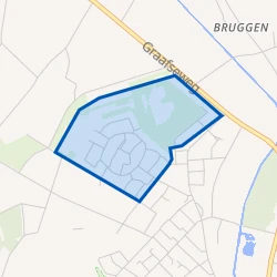 Kaart van Brugse Berg