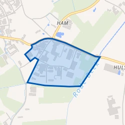 Kaart van Bedrijventerrein Molenveld