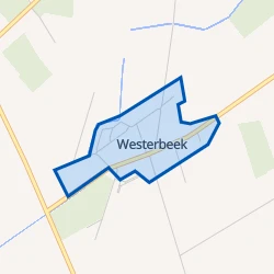 Kaart van Westerbeek
