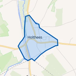 Kaart van Holthees Centrum
