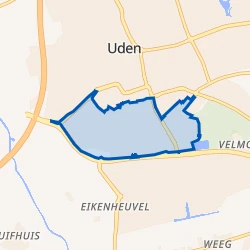 Kaart van Zoggel