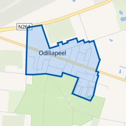 Kaart van Odiliapeel