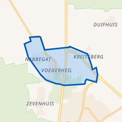 Kaart van Nabbegat-Voederheil