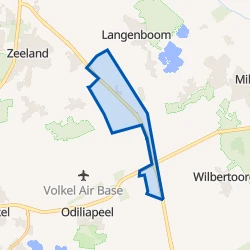 Kaart van Verspreide huizen Peel