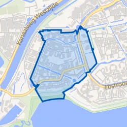 Kaart van Wittens Hoeck