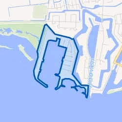 Kaart van Heliushaven