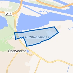 Kaart van Kruiningergors