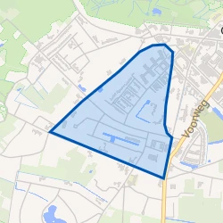 Kaart van Vogelenzang