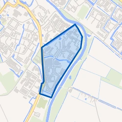 Kaart van Kleine Goote
